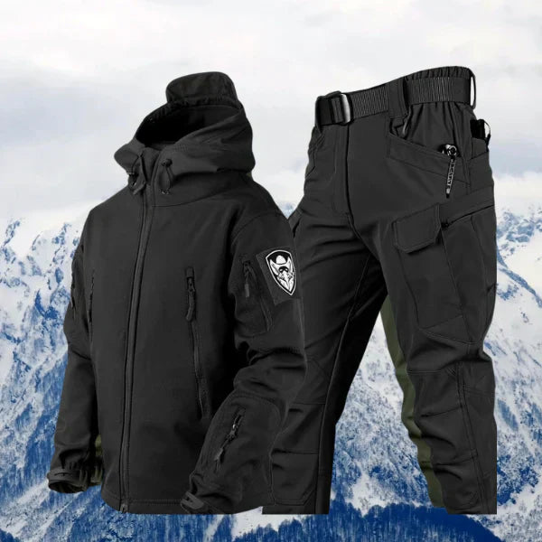 Winterjacke und Hose im Set