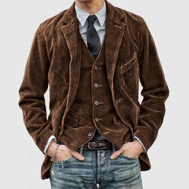 Romeo | Zeitlose Vintage-Jacke und Weste