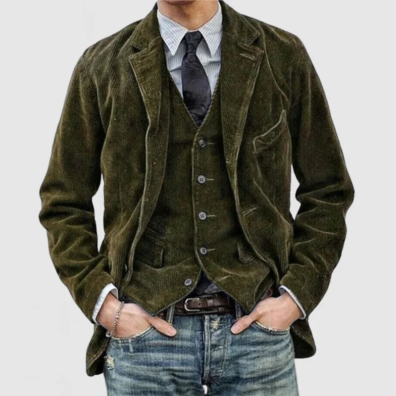 Romeo | Zeitlose Vintage-Jacke und Weste