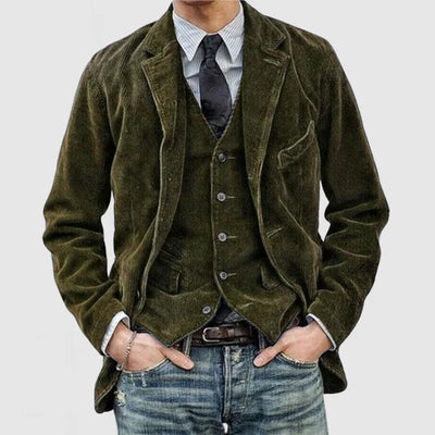 Romeo | Zeitlose Vintage-Jacke und Weste