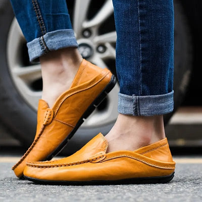 Paradiso Handgefertigte Loafer aus Leder