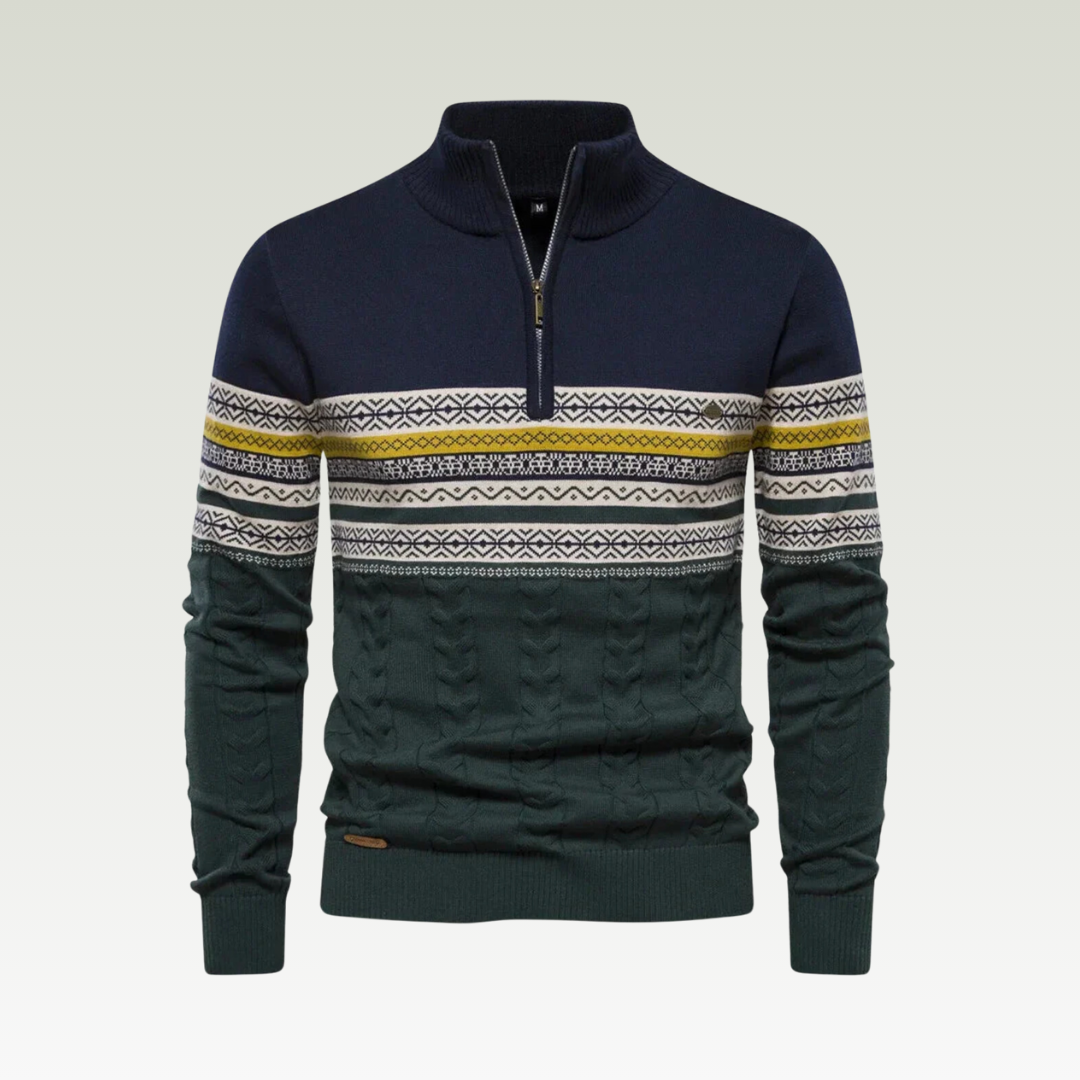 Eric™⏐Pullover mit Reißverschluss