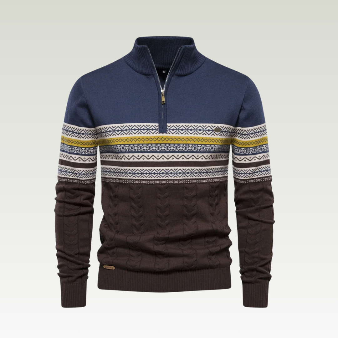 Eric™⏐Pullover mit Reißverschluss