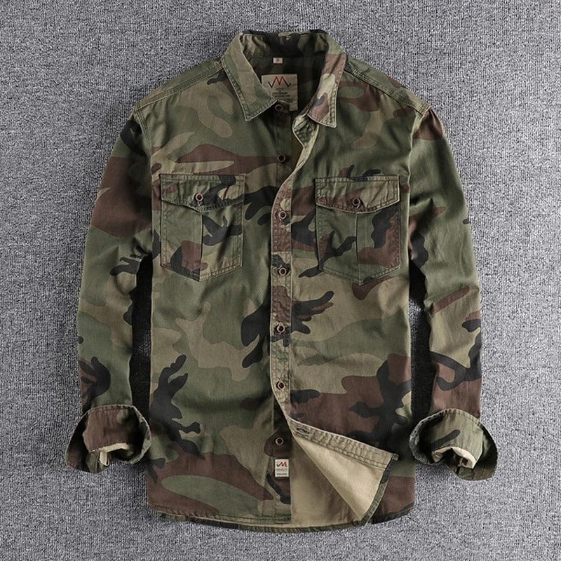 Karl | Camouflage Hemd