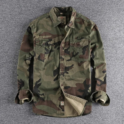 Karl | Camouflage Hemd