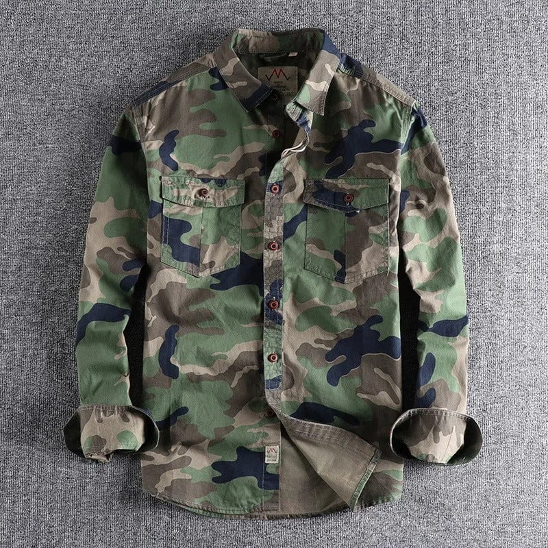 Karl | Camouflage Hemd