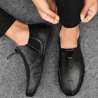 Ludwig | Leder Slip-on Schuhe