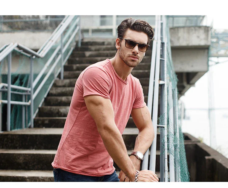 Dario | Herren T-Shirt 100% Baumwolle