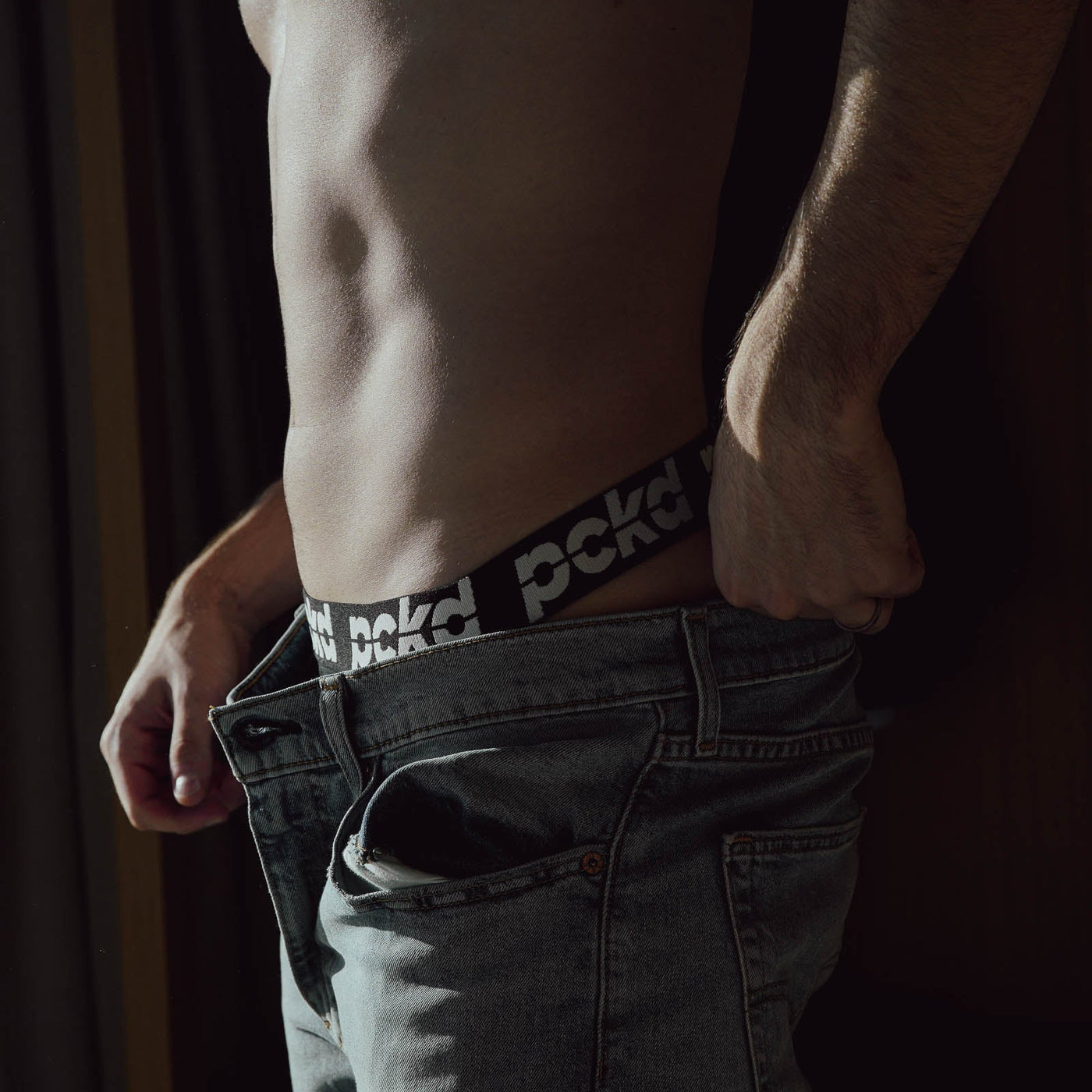 Jock Strap aus Tencel™ Lyocell Obsidian Black