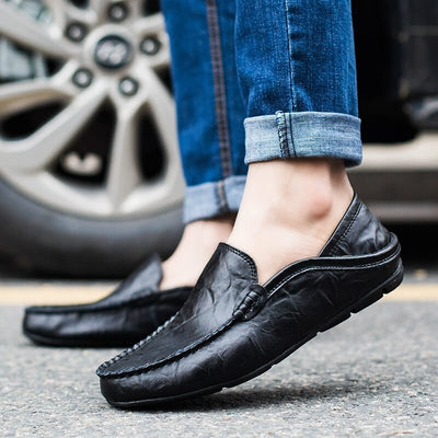 Paradiso Handgefertigte Loafer aus Leder