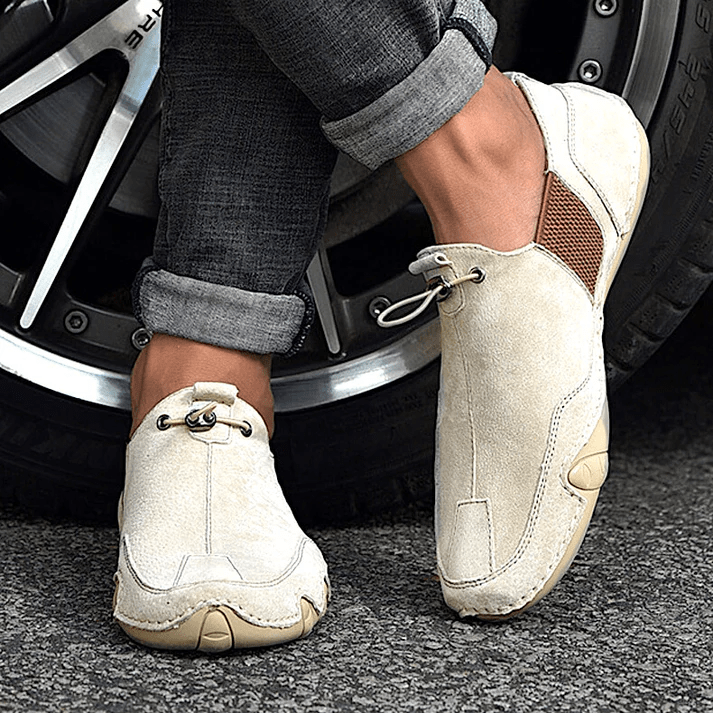 Ludwig | Leder Slip-on Schuhe