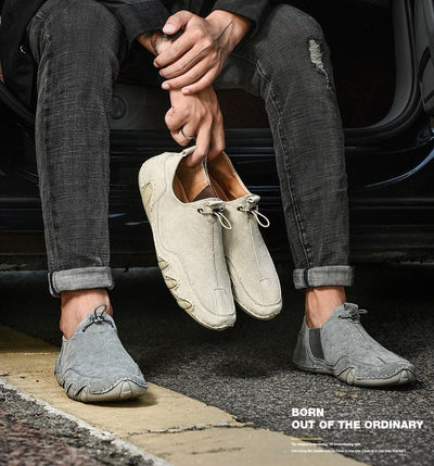 Ludwig | Leder Slip-on Schuhe